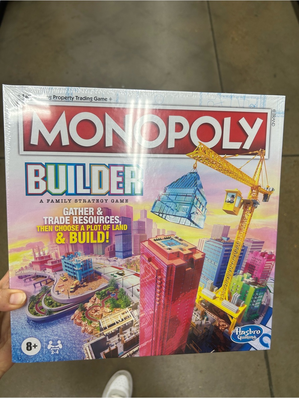 NWT Monopoly Builder Board Game